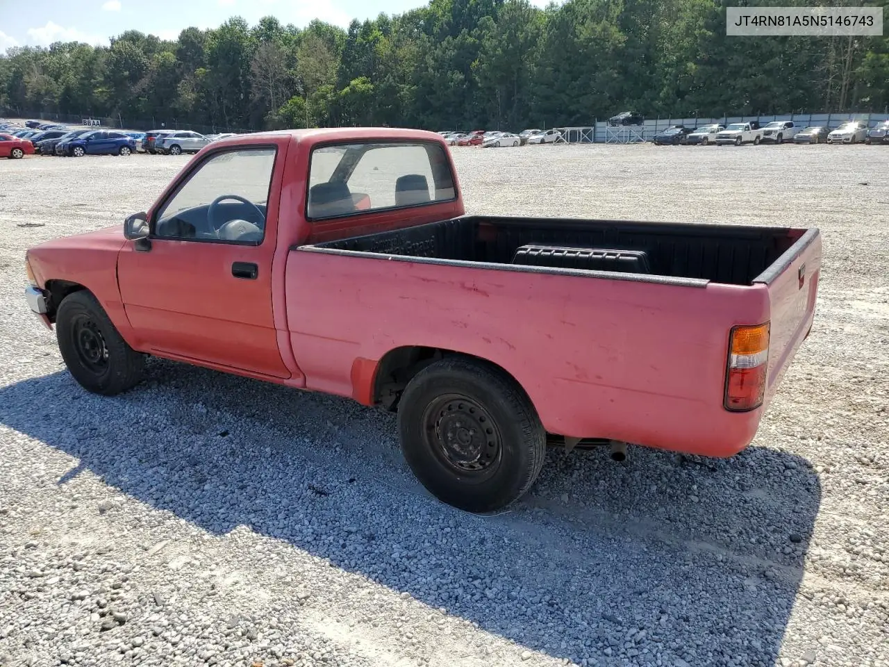 1992 Toyota Pickup 1/2 Ton Short Wheelbase VIN: JT4RN81A5N5146743 Lot: 59140735