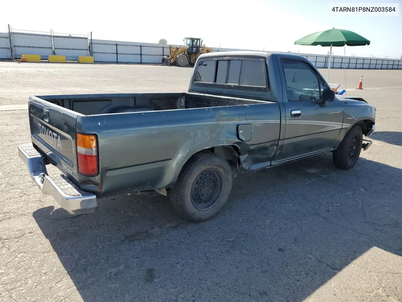 1992 Toyota Pickup 1/2 Ton Short Wheelbase Dlx VIN: 4TARN81P8NZ003584 Lot: 59506305
