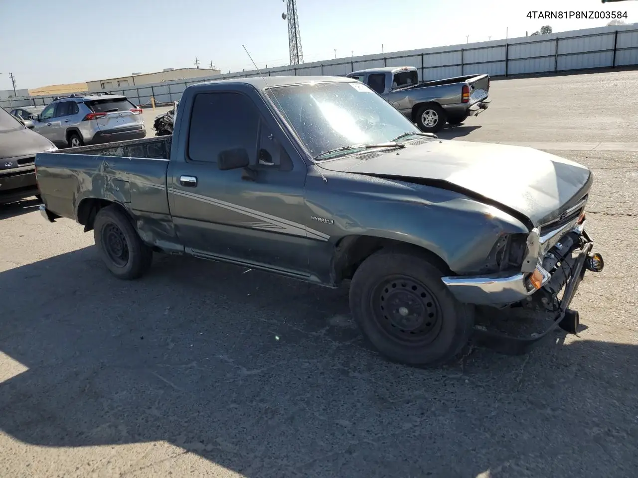 1992 Toyota Pickup 1/2 Ton Short Wheelbase Dlx VIN: 4TARN81P8NZ003584 Lot: 59506305
