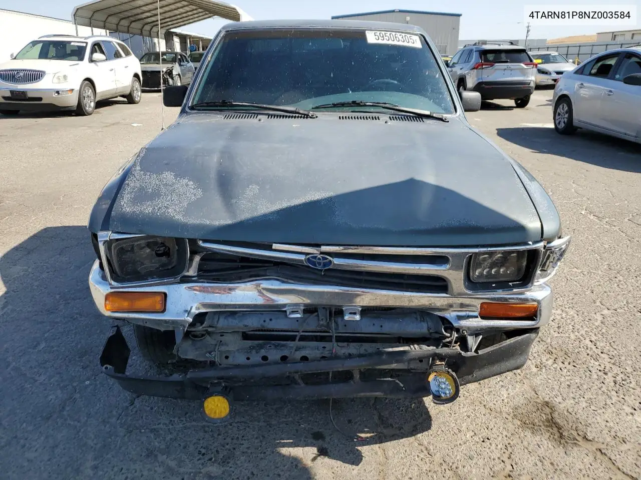 1992 Toyota Pickup 1/2 Ton Short Wheelbase Dlx VIN: 4TARN81P8NZ003584 Lot: 59506305