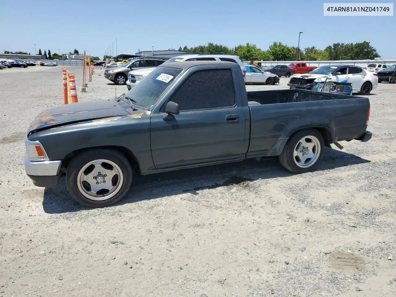 1992 Toyota Pickup 1/2 Ton Short Wheelbase Stb VIN: 4TARN81A1NZ041749 Lot: 59712055