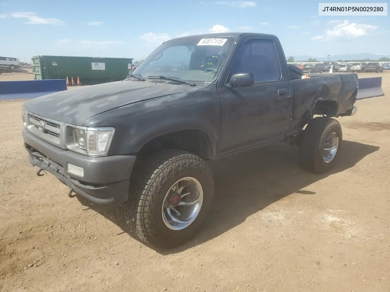 1992 Toyota Pickup 1/2 Ton Short Wheelbase Dlx VIN: JT4RN01P5N0029280 Lot: 60817115