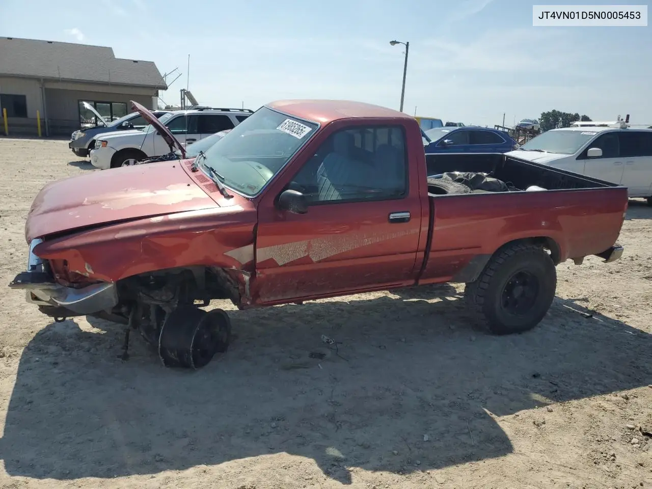 1992 Toyota Pickup 1/2 Ton Short Wheelbase Dlx VIN: JT4VN01D5N0005453 Lot: 61985265