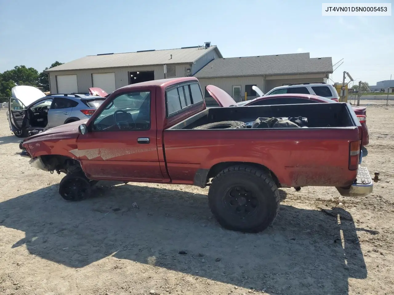 1992 Toyota Pickup 1/2 Ton Short Wheelbase Dlx VIN: JT4VN01D5N0005453 Lot: 61985265
