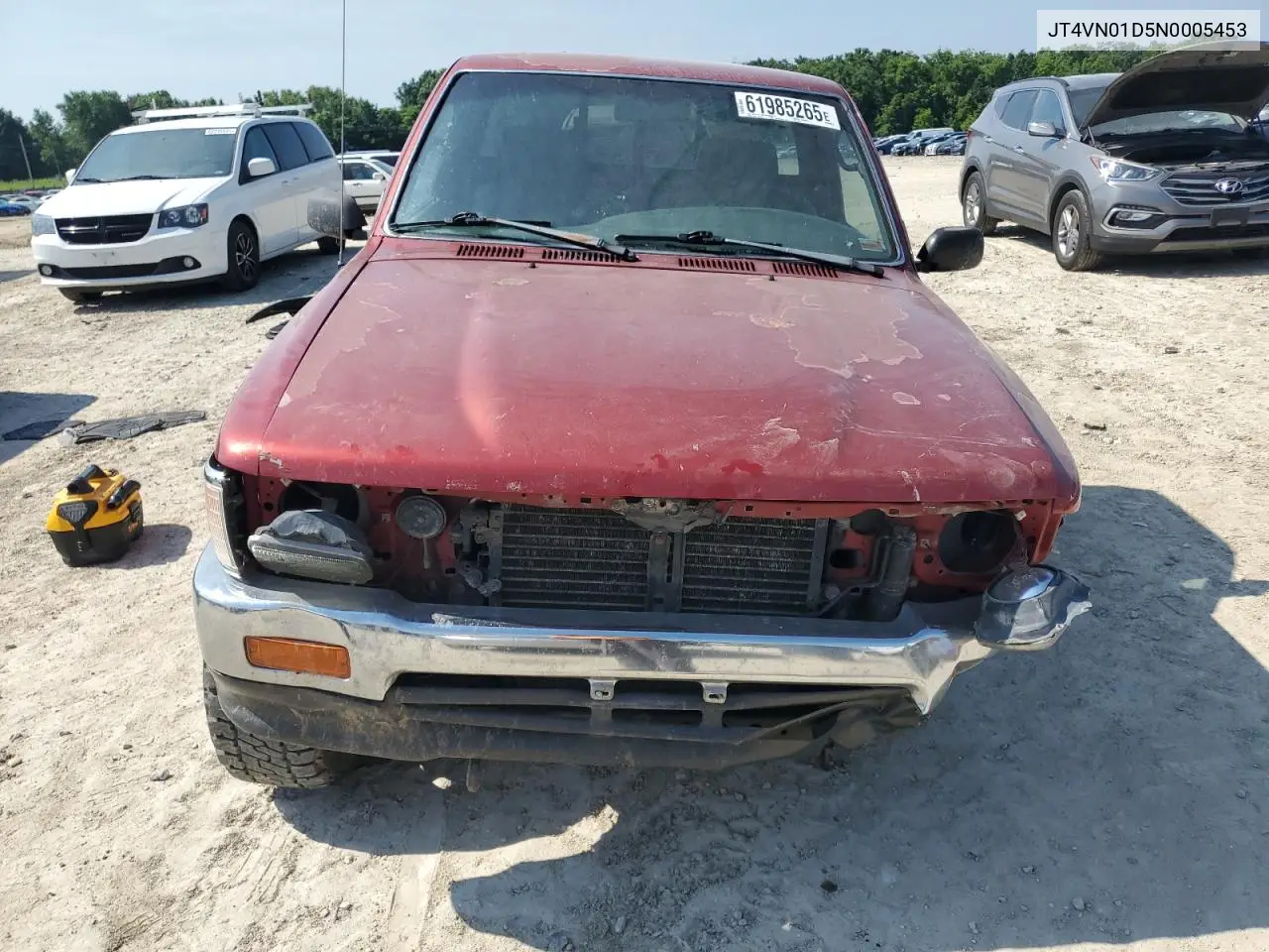 1992 Toyota Pickup 1/2 Ton Short Wheelbase Dlx VIN: JT4VN01D5N0005453 Lot: 61985265