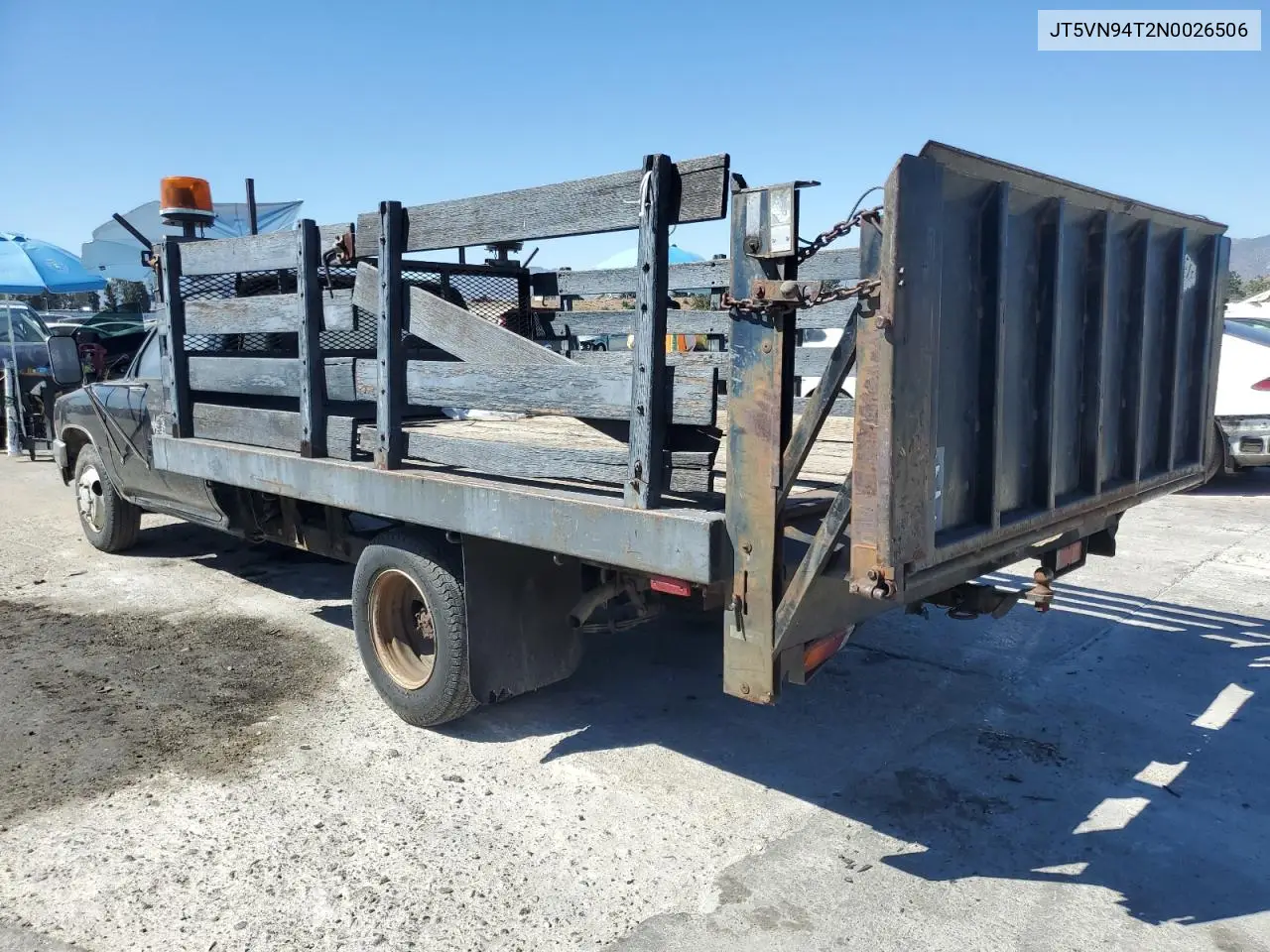1992 Toyota Pickup Cab Chassis Super Long Wheelbase VIN: JT5VN94T2N0026506 Lot: 63143075
