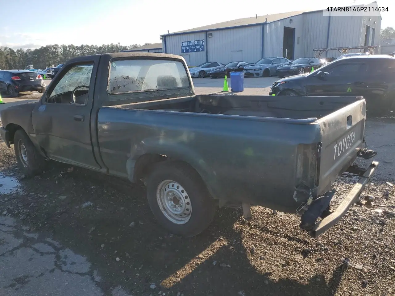 1993 Toyota Pickup 1/2 Ton Short Wheelbase Stb VIN: 4TARN81A6PZ114634 Lot: 53115865