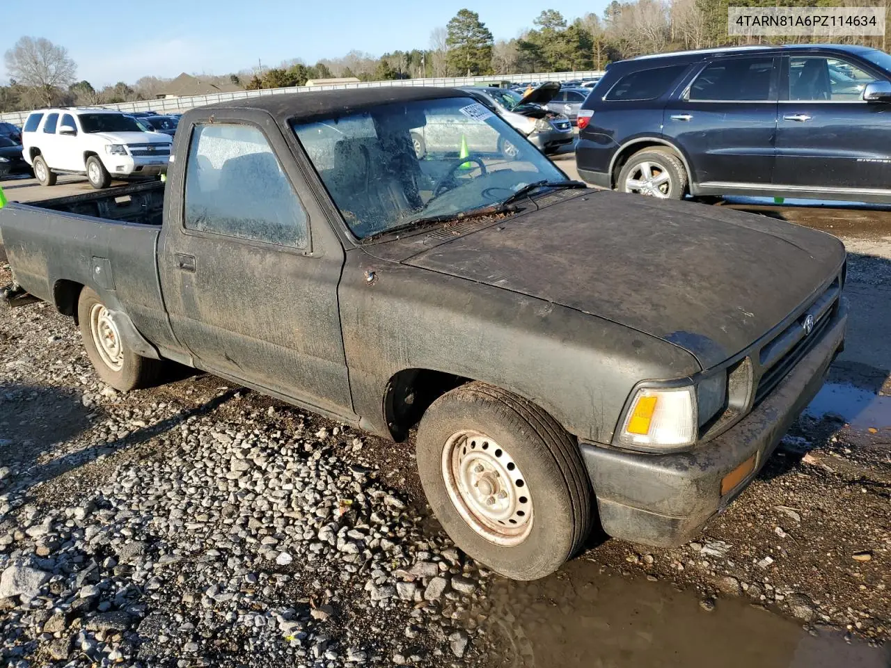 1993 Toyota Pickup 1/2 Ton Short Wheelbase Stb VIN: 4TARN81A6PZ114634 Lot: 53115865