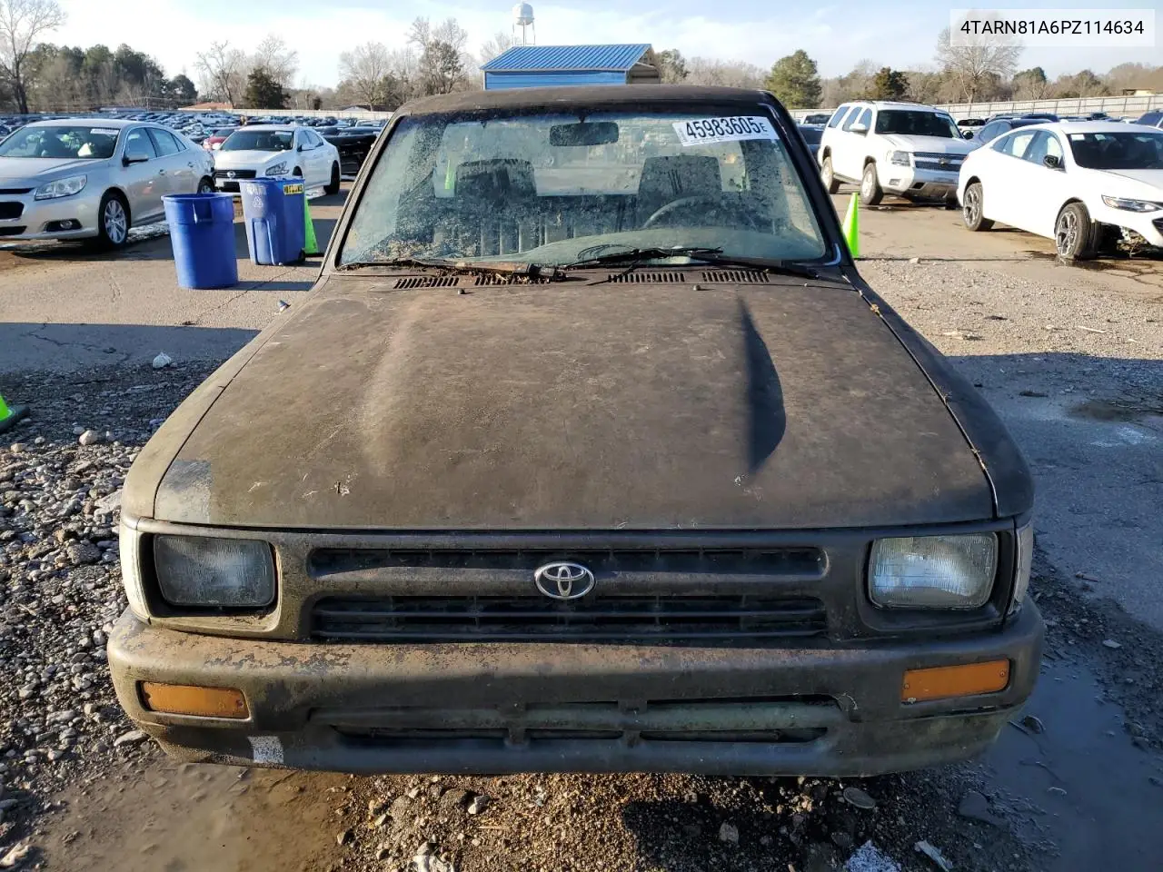 1993 Toyota Pickup 1/2 Ton Short Wheelbase Stb VIN: 4TARN81A6PZ114634 Lot: 53115865