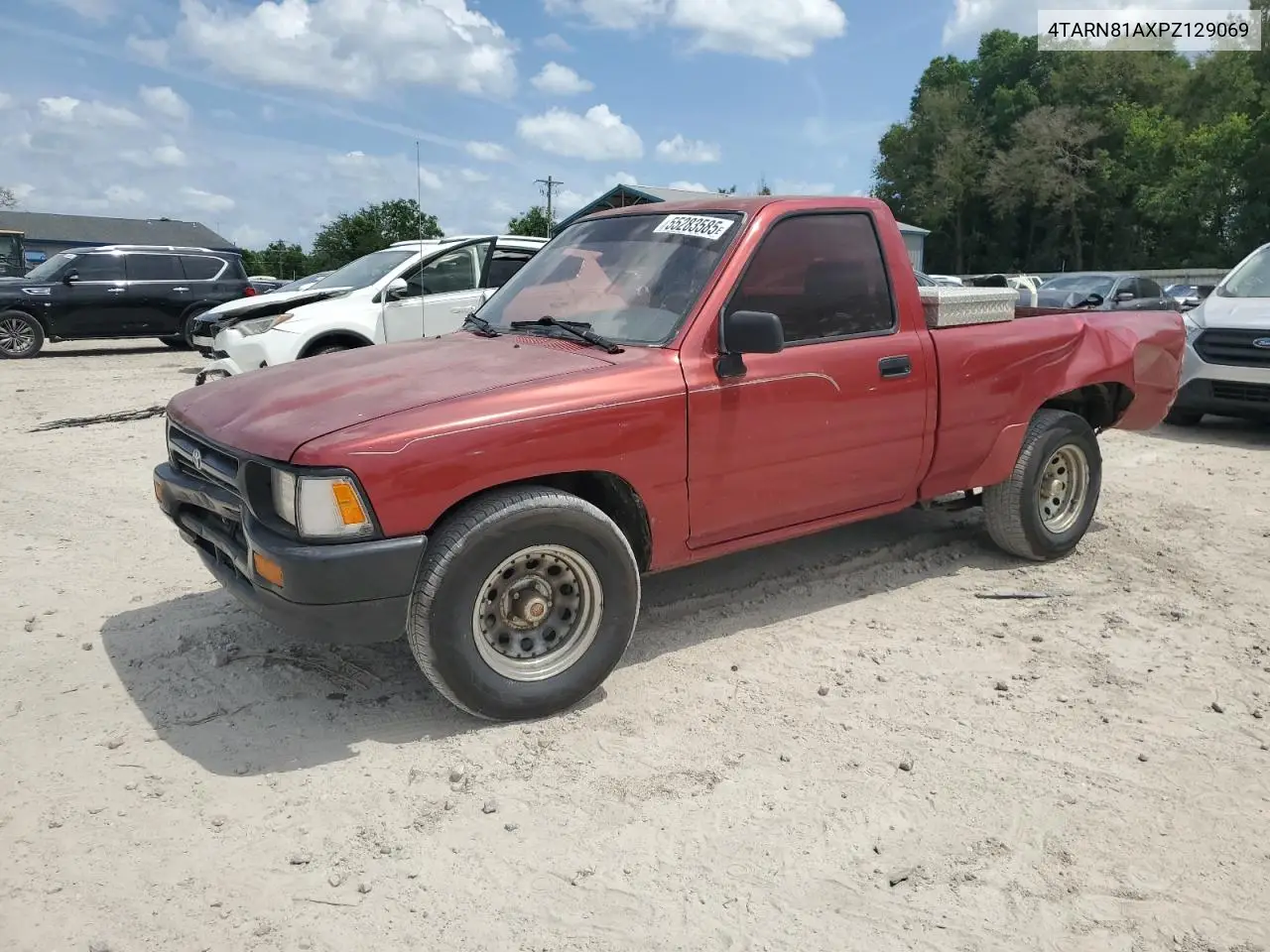1993 Toyota Pickup 1/2 Ton Short Wheelbase Stb VIN: 4TARN81AXPZ129069 Lot: 55283585