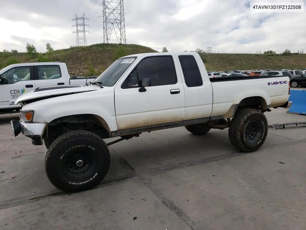 1993 Toyota Pickup 1/2 Ton Extra Long Wheelbase Dx VIN: 4TAVN13D1PZ122508 Lot: 56737535