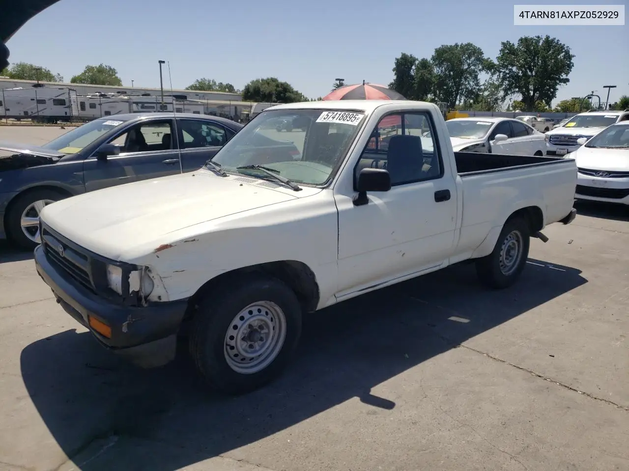 1993 Toyota Pickup 1/2 Ton Short Wheelbase Stb VIN: 4TARN81AXPZ052929 Lot: 57418895