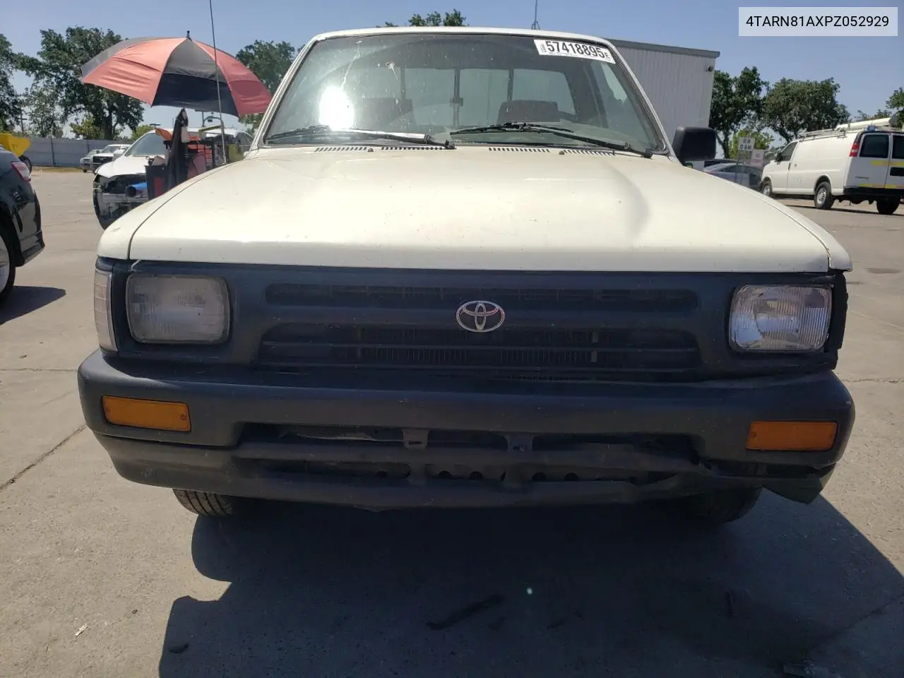 1993 Toyota Pickup 1/2 Ton Short Wheelbase Stb VIN: 4TARN81AXPZ052929 Lot: 57418895