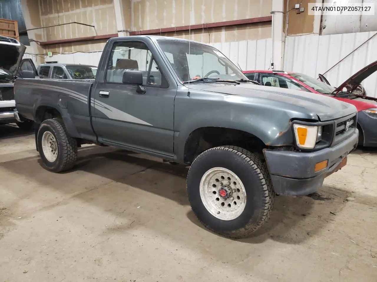 1993 Toyota Pickup 1/2 Ton Short Wheelbase Dx VIN: 4TAVN01D7PZ057127 Lot: 60927295