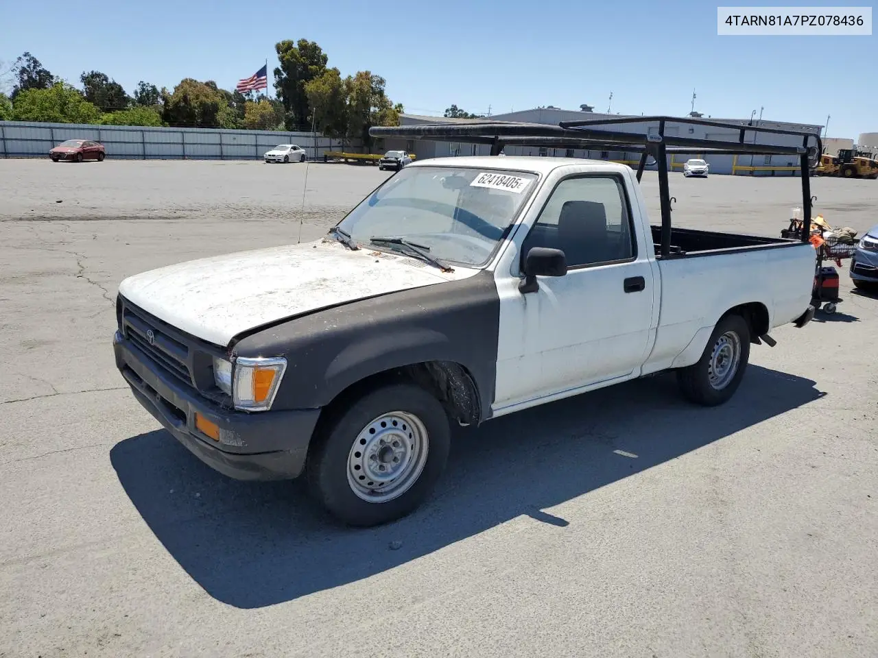 1993 Toyota Pickup 1/2 Ton Short Wheelbase Stb VIN: 4TARN81A7PZ078436 Lot: 62418405