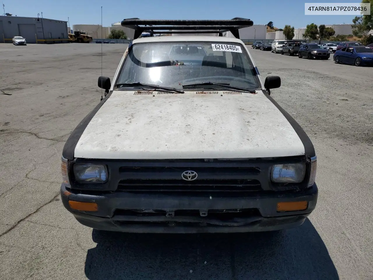 1993 Toyota Pickup 1/2 Ton Short Wheelbase Stb VIN: 4TARN81A7PZ078436 Lot: 62418405