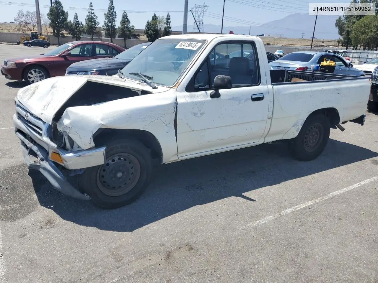 1993 Toyota Pickup 1/2 Ton Short Wheelbase Dx VIN: JT4RN81P1P5169962 Lot: 62419845