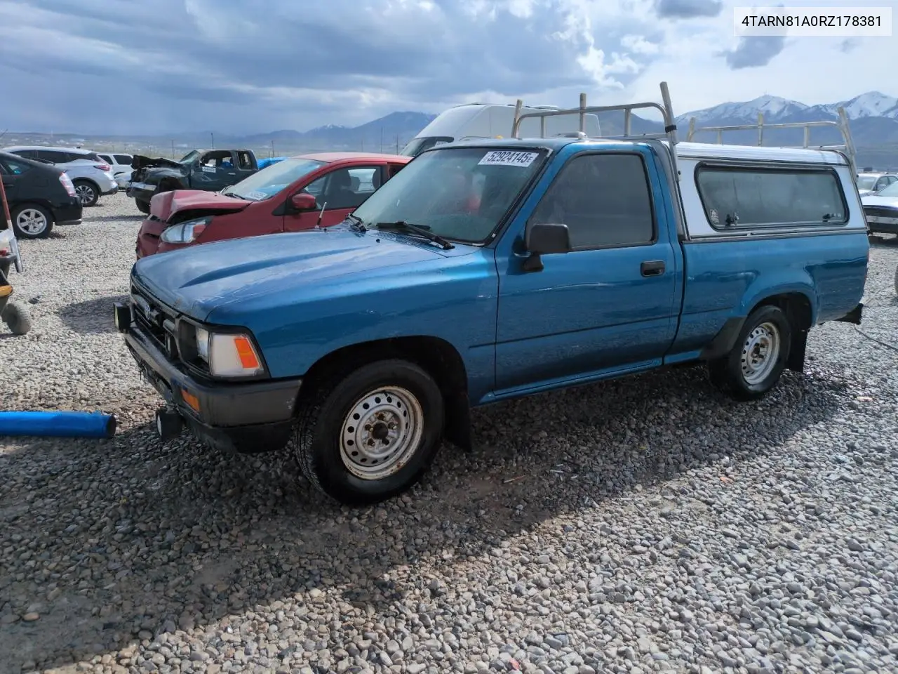 1994 Toyota Pickup 1/2 Ton Short Wheelbase Stb VIN: 4TARN81A0RZ178381 Lot: 52924145