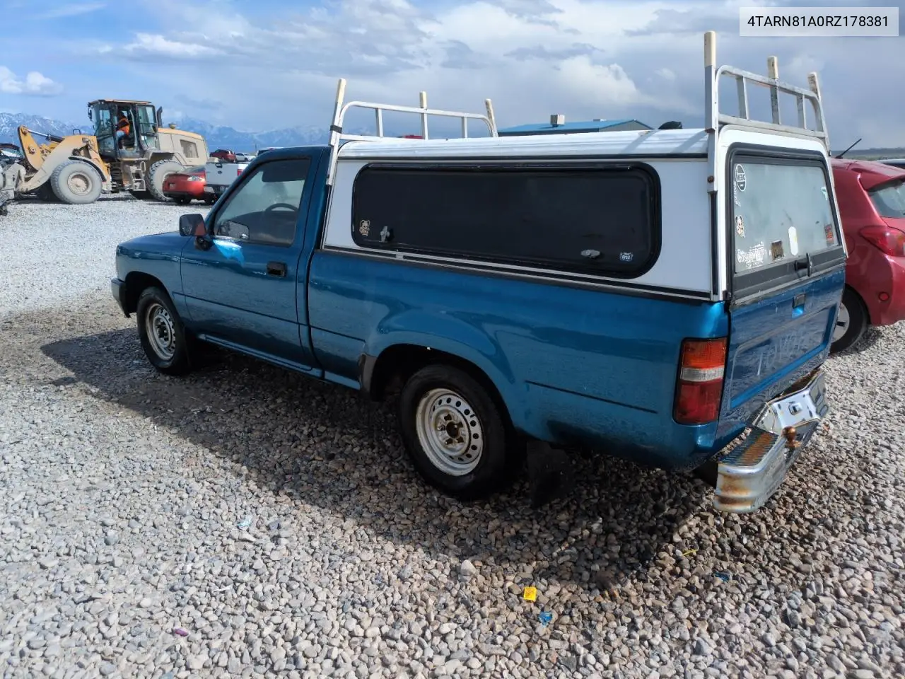 1994 Toyota Pickup 1/2 Ton Short Wheelbase Stb VIN: 4TARN81A0RZ178381 Lot: 52924145