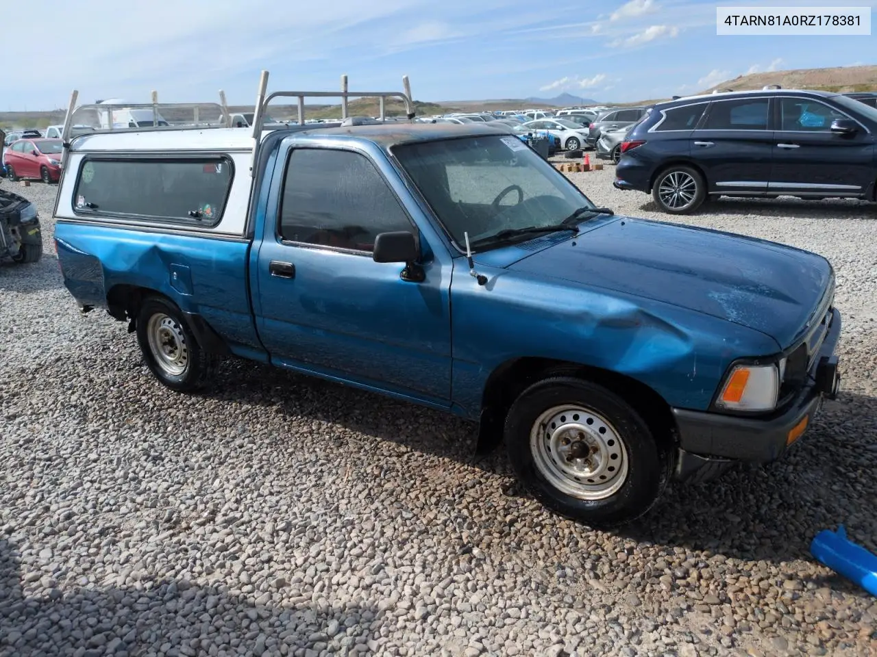 1994 Toyota Pickup 1/2 Ton Short Wheelbase Stb VIN: 4TARN81A0RZ178381 Lot: 52924145