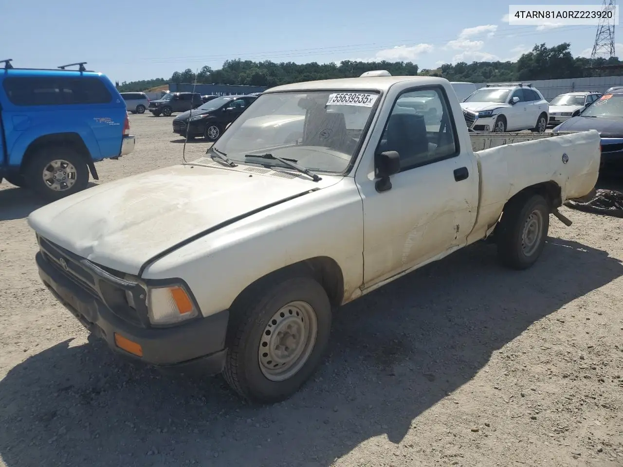 1994 Toyota Pickup 1/2 Ton Short Wheelbase Stb VIN: 4TARN81A0RZ223920 Lot: 55639535