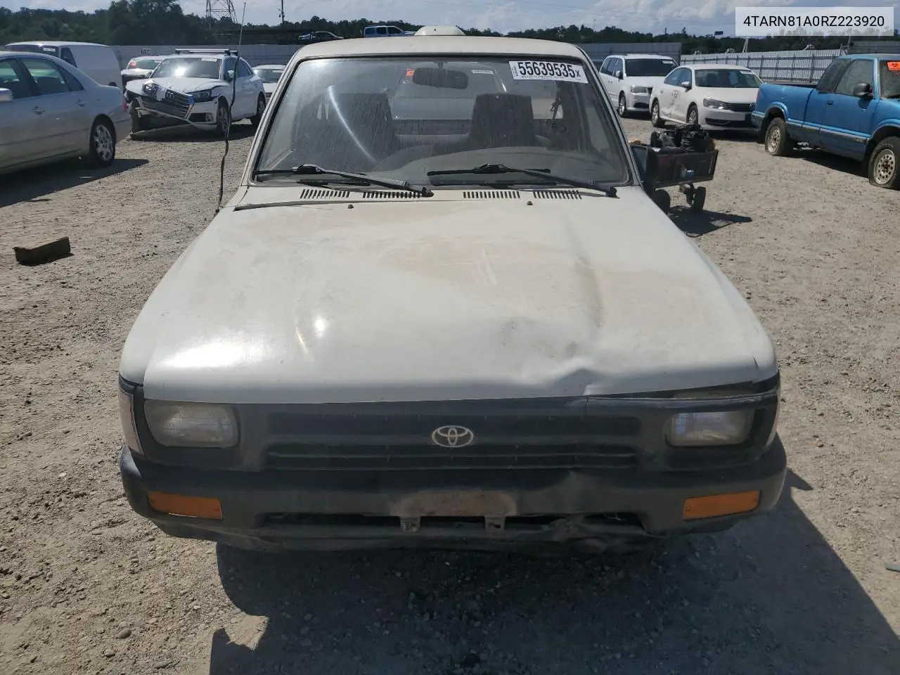 1994 Toyota Pickup 1/2 Ton Short Wheelbase Stb VIN: 4TARN81A0RZ223920 Lot: 55639535