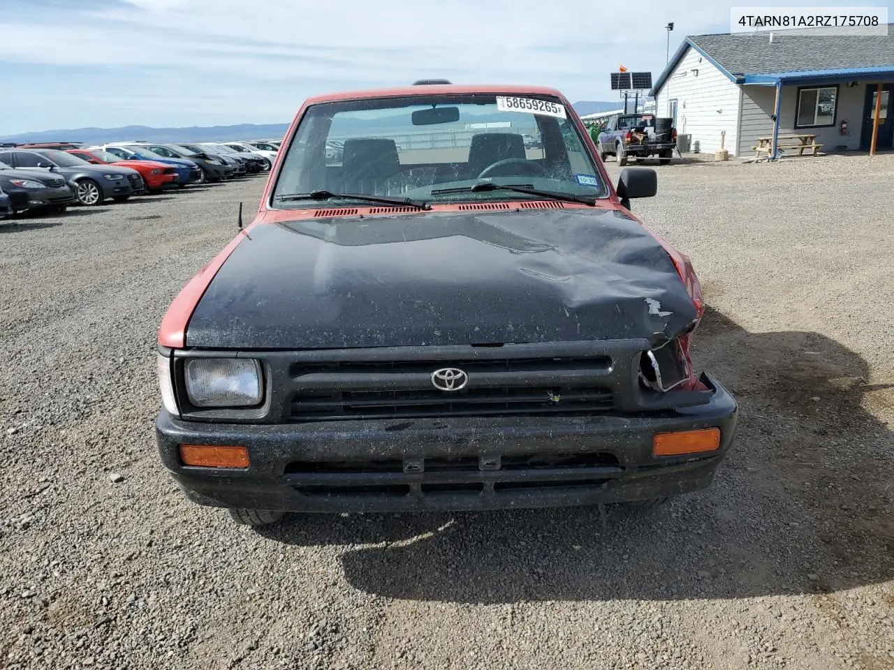 1994 Toyota Pickup 1/2 Ton Short Wheelbase Stb VIN: 4TARN81A2RZ175708 Lot: 58659265