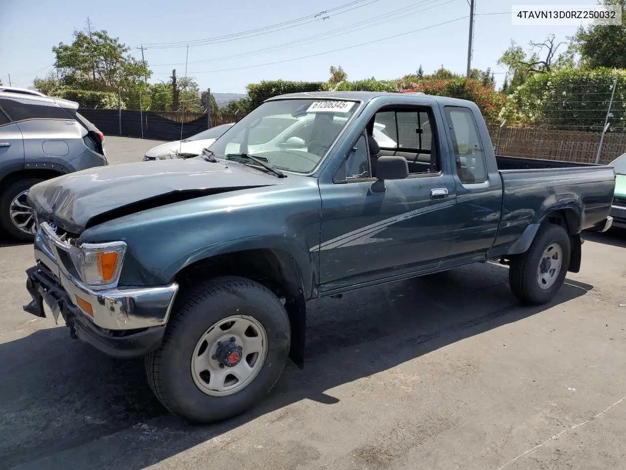 1994 Toyota Pickup 1/2 Ton Extra Long Wheelbase Dx VIN: 4TAVN13D0RZ250032 Lot: 61206345