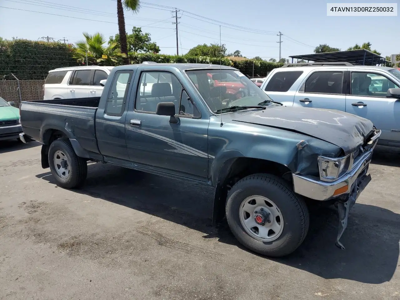 1994 Toyota Pickup 1/2 Ton Extra Long Wheelbase Dx VIN: 4TAVN13D0RZ250032 Lot: 61206345
