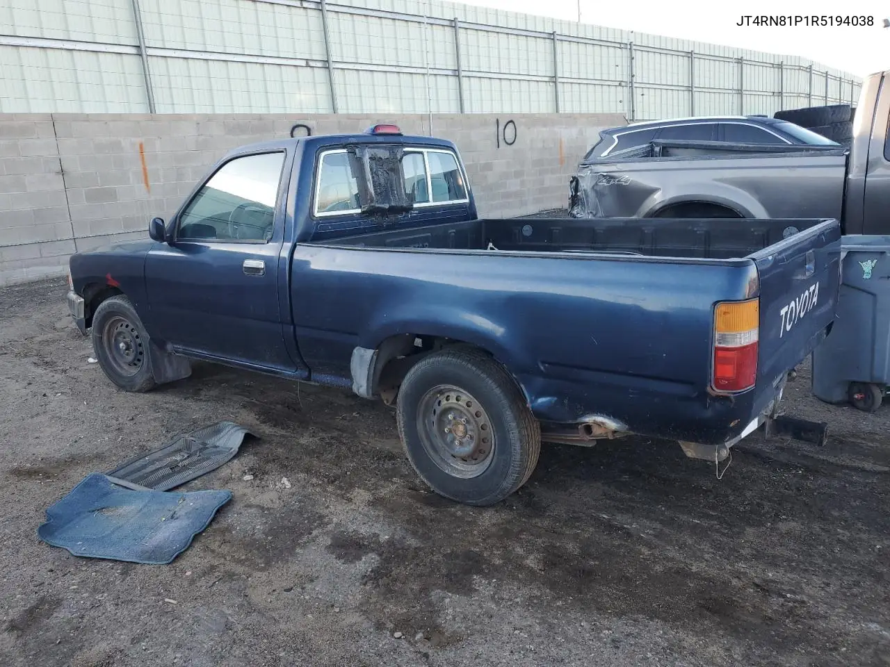 1994 Toyota Pickup 1/2 Ton Short Wheelbase Dx VIN: JT4RN81P1R5194038 Lot: 62742145