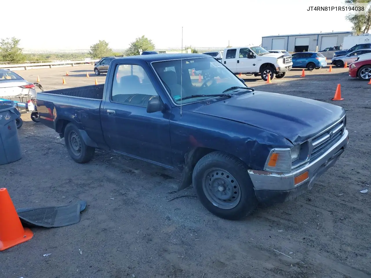 1994 Toyota Pickup 1/2 Ton Short Wheelbase Dx VIN: JT4RN81P1R5194038 Lot: 62742145