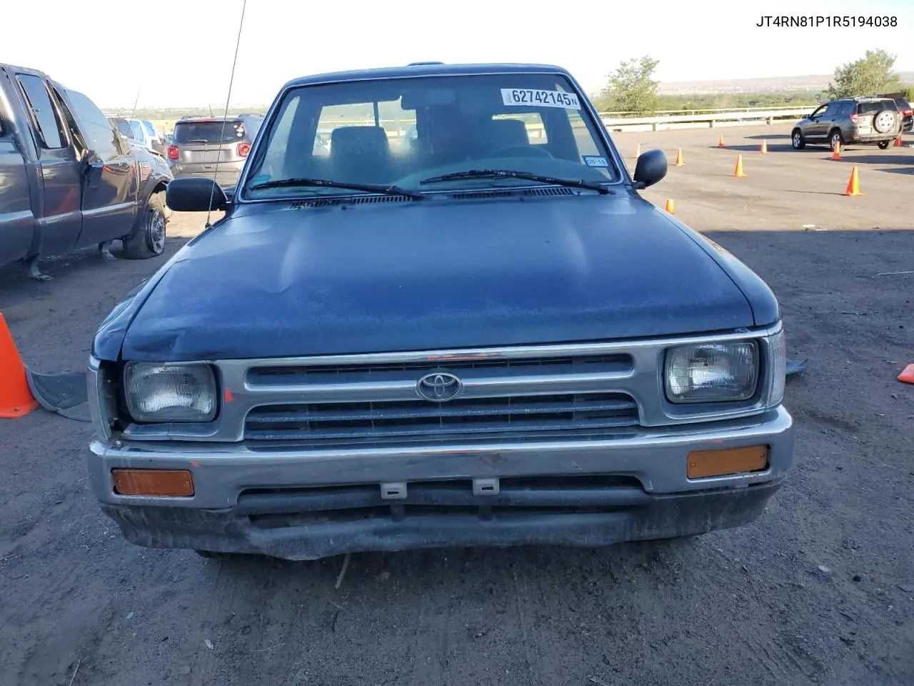 1994 Toyota Pickup 1/2 Ton Short Wheelbase Dx VIN: JT4RN81P1R5194038 Lot: 62742145