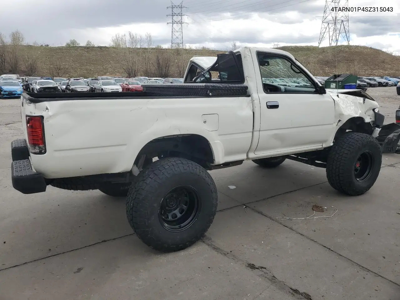 1995 Toyota Pickup 1/2 Ton Short Wheelbase Dx VIN: 4TARN01P4SZ315043 Lot: 53288995