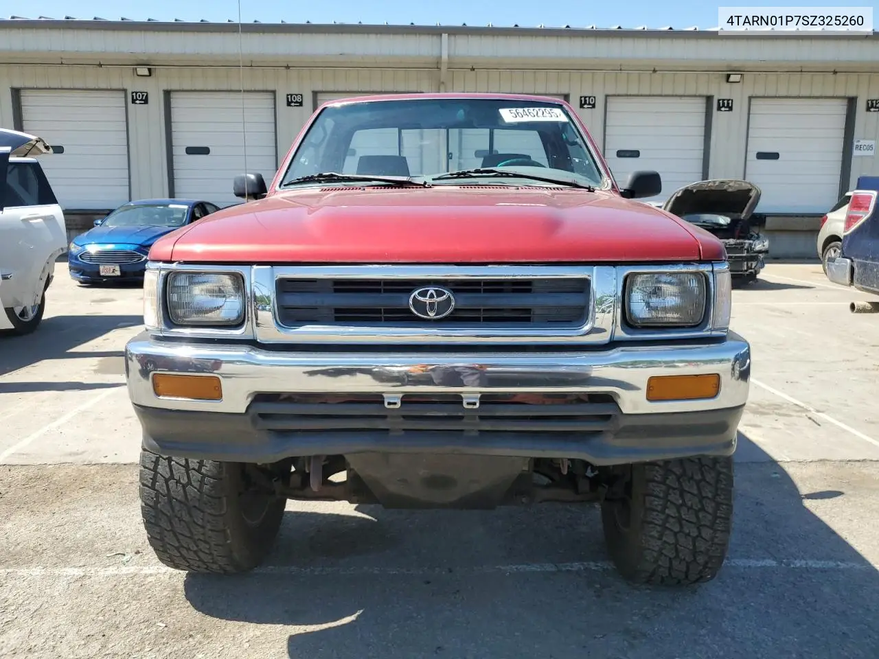 1995 Toyota Pickup 1/2 Ton Short Wheelbase Dx VIN: 4TARN01P7SZ325260 Lot: 56462295