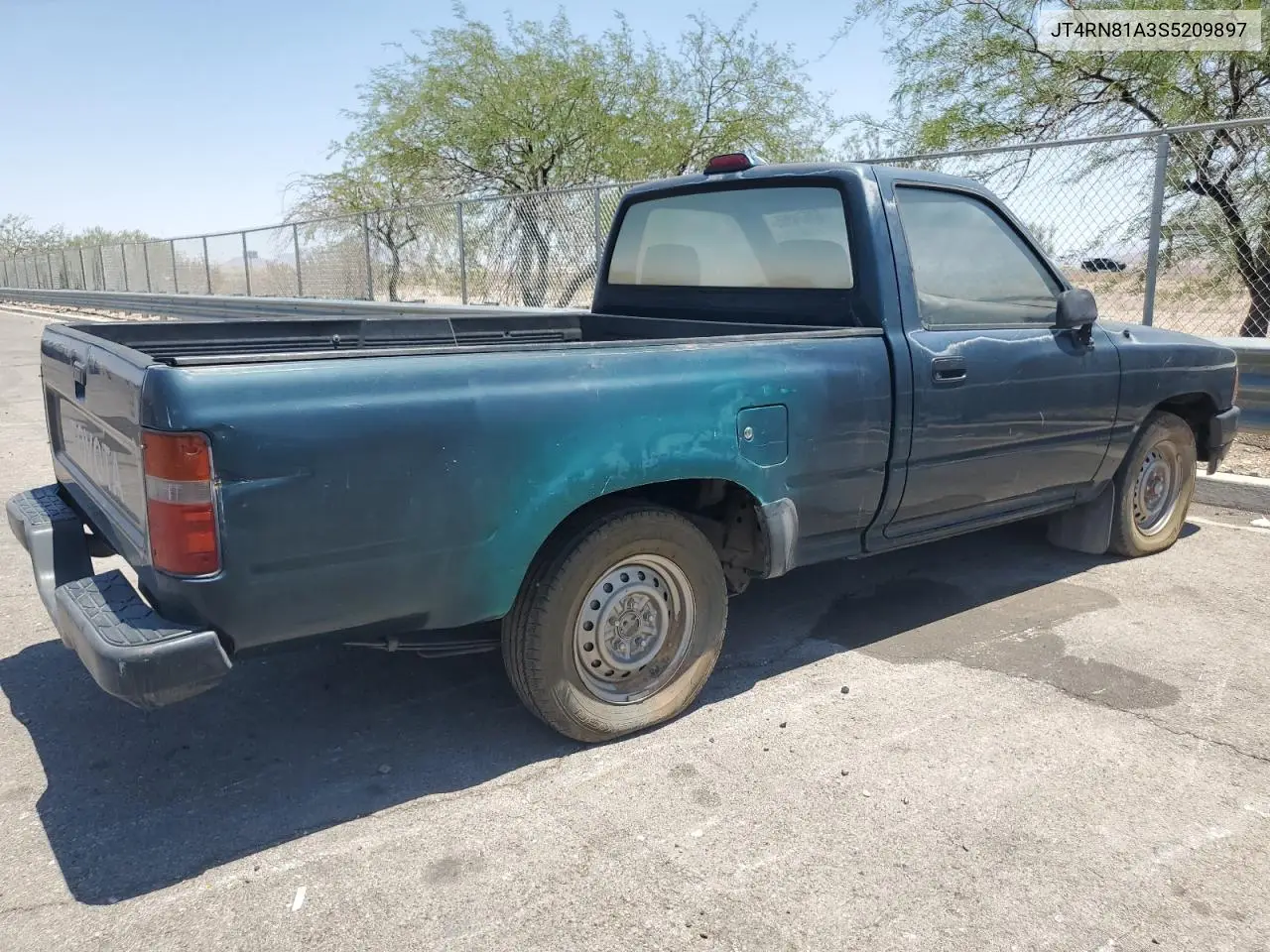 1995 Toyota Pickup 1/2 Ton Short Wheelbase VIN: JT4RN81A3S5209897 Lot: 62674355
