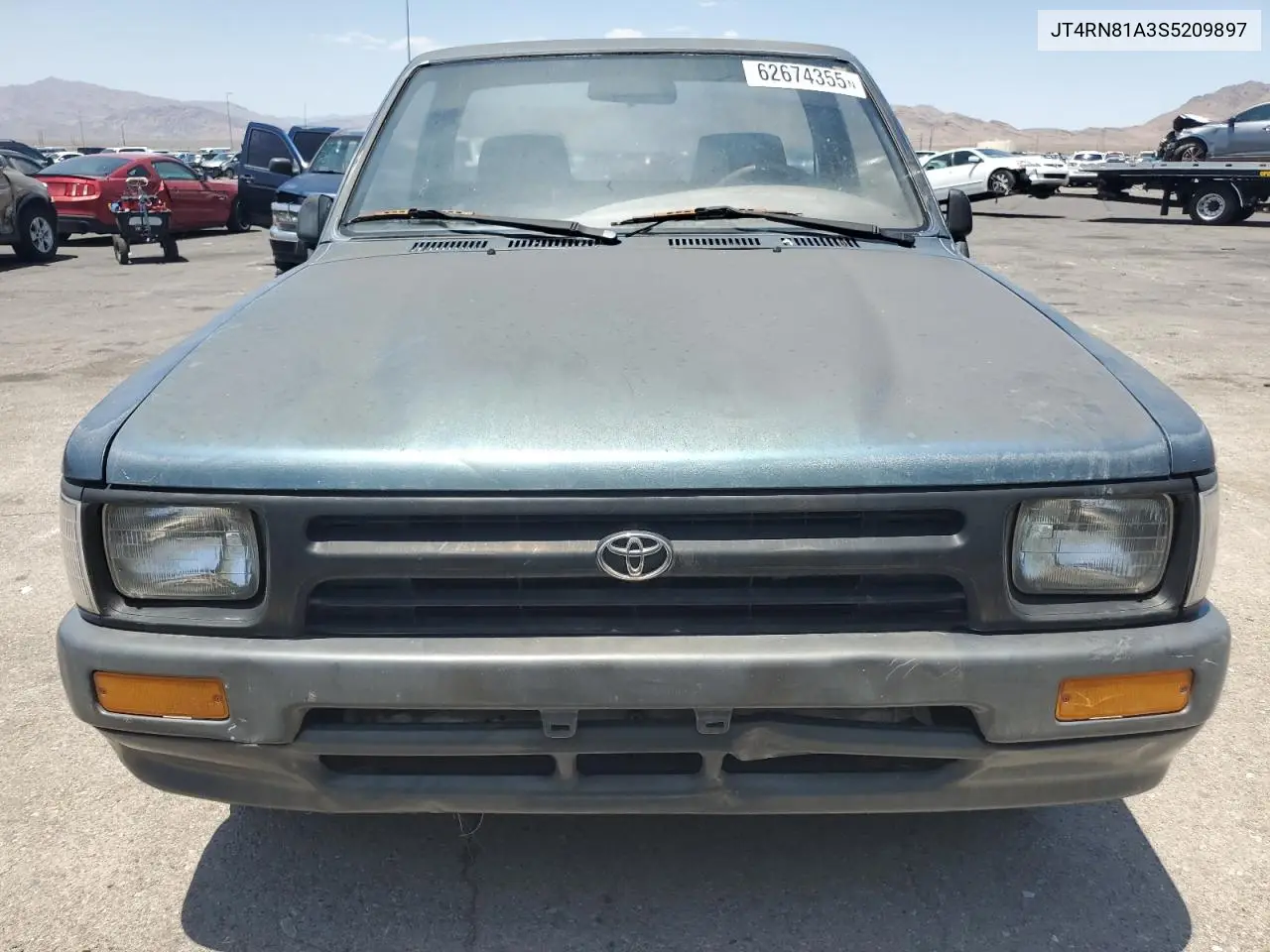1995 Toyota Pickup 1/2 Ton Short Wheelbase VIN: JT4RN81A3S5209897 Lot: 62674355