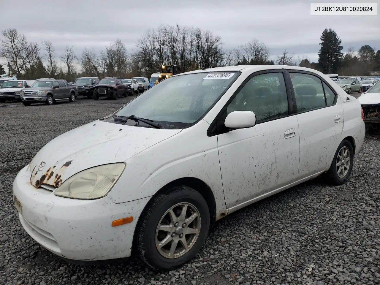 2001 Toyota Prius VIN: JT2BK12U810020824 Lot: 44278895
