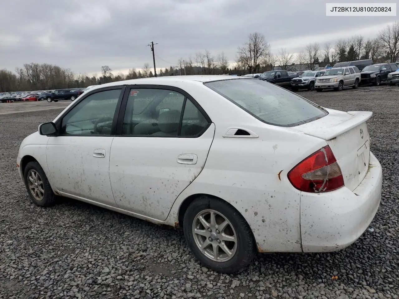 2001 Toyota Prius VIN: JT2BK12U810020824 Lot: 44278895