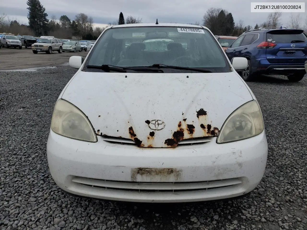 2001 Toyota Prius VIN: JT2BK12U810020824 Lot: 44278895