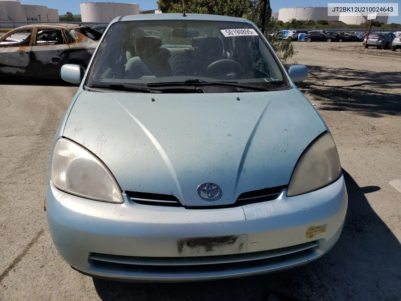 2001 Toyota Prius VIN: JT2BK12U210024643 Lot: 50190895