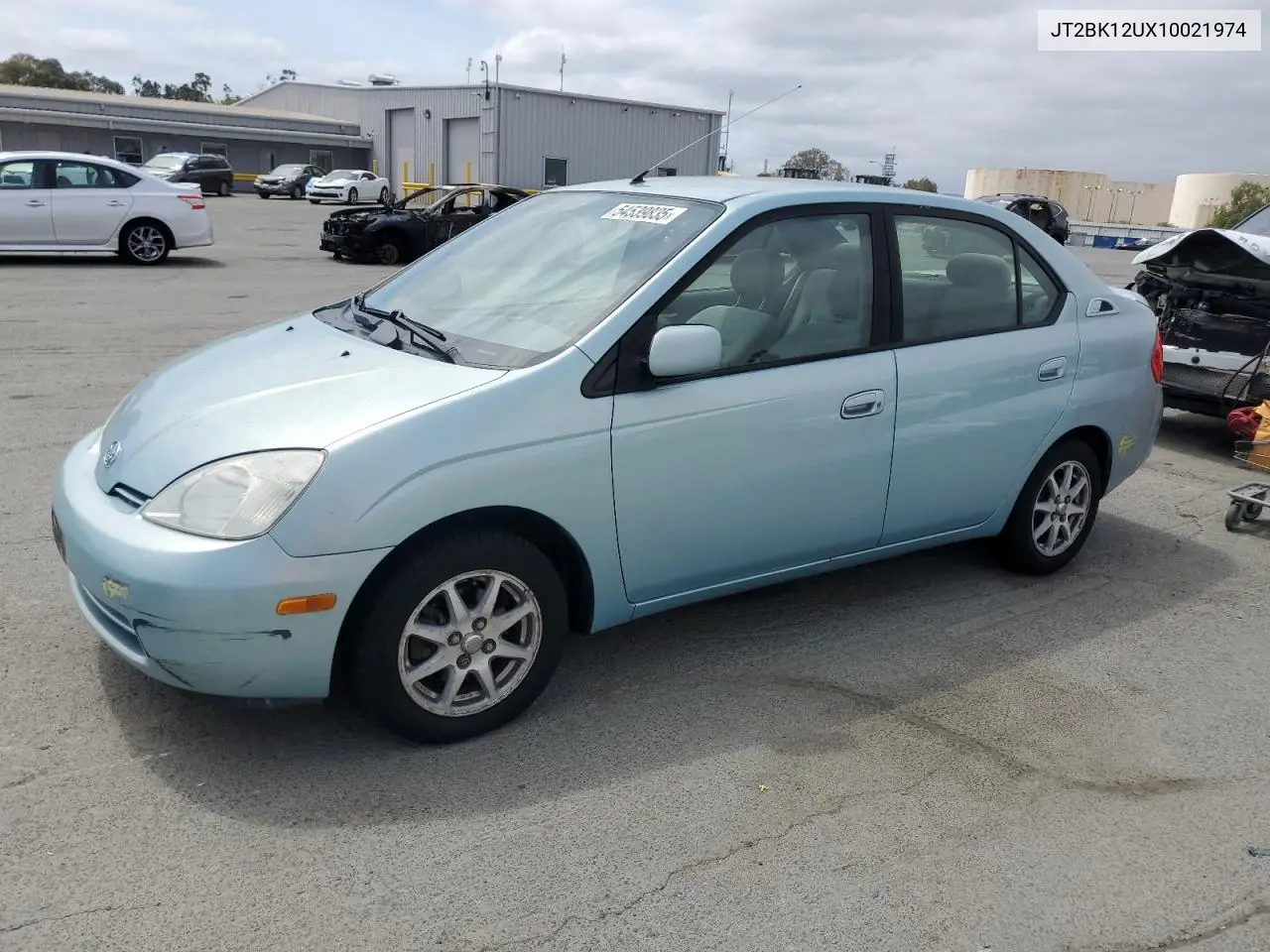 2001 Toyota Prius VIN: JT2BK12UX10021974 Lot: 54539835