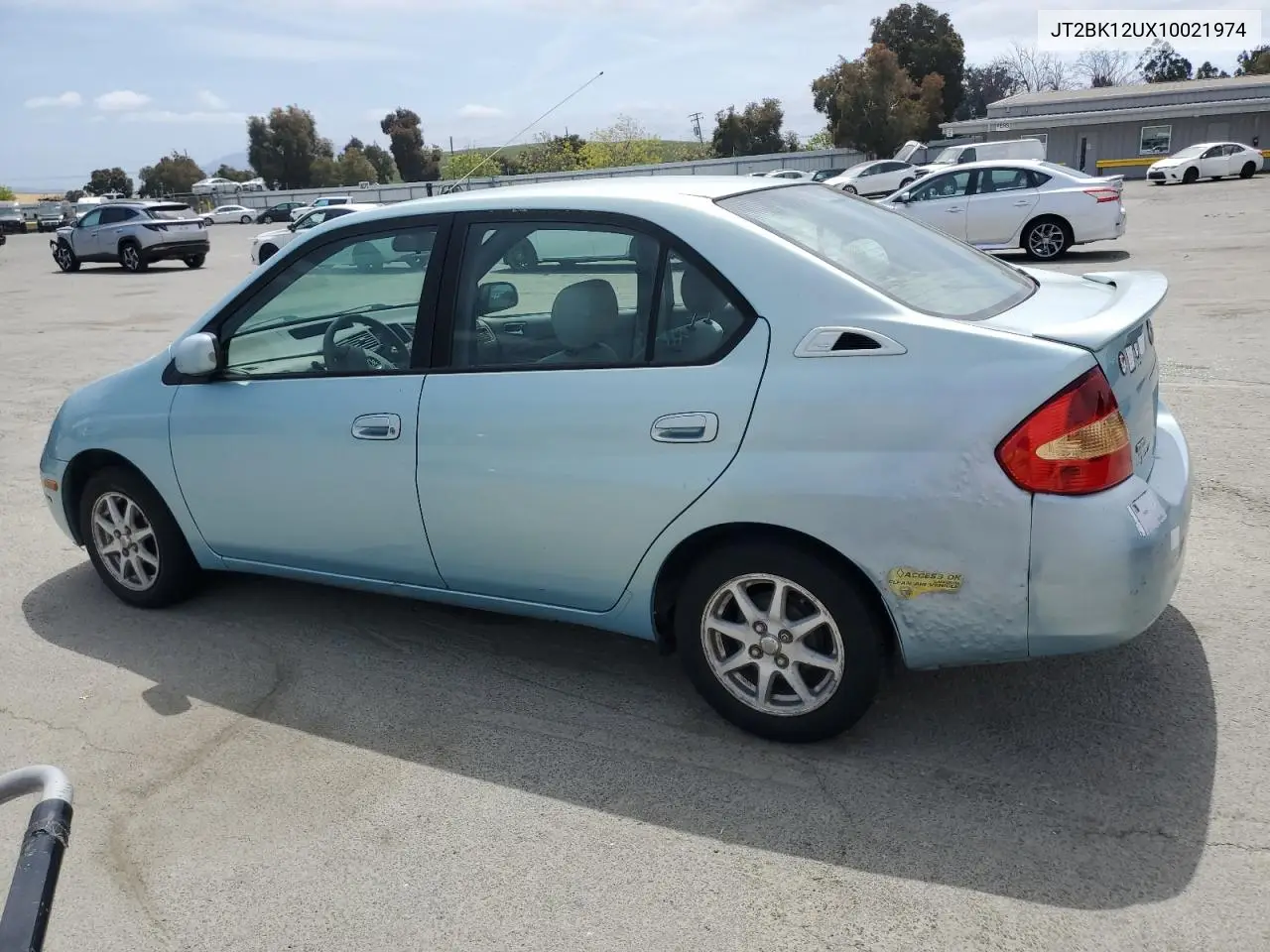 2001 Toyota Prius VIN: JT2BK12UX10021974 Lot: 54539835