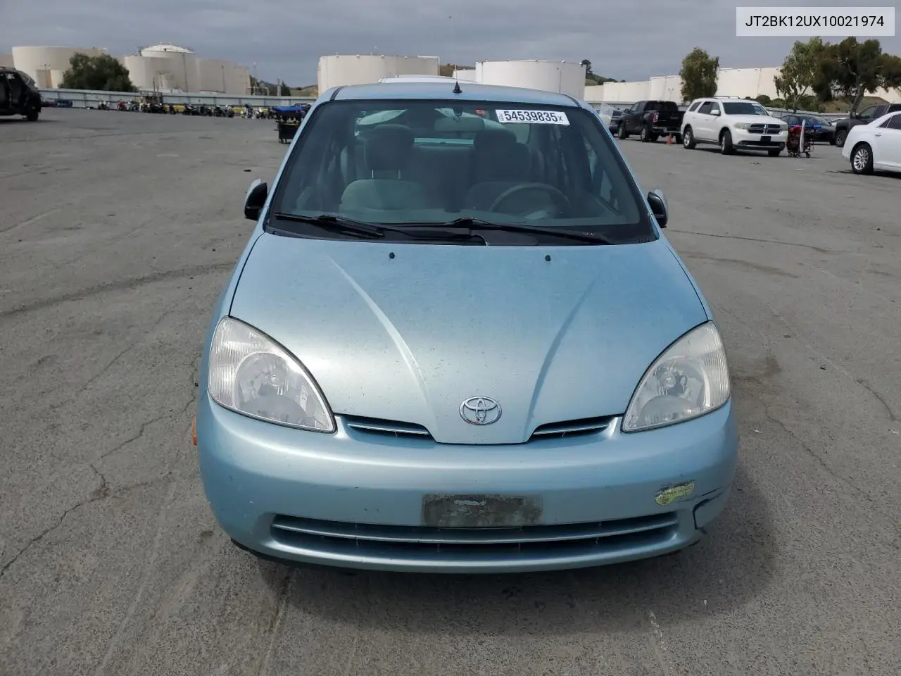 2001 Toyota Prius VIN: JT2BK12UX10021974 Lot: 54539835