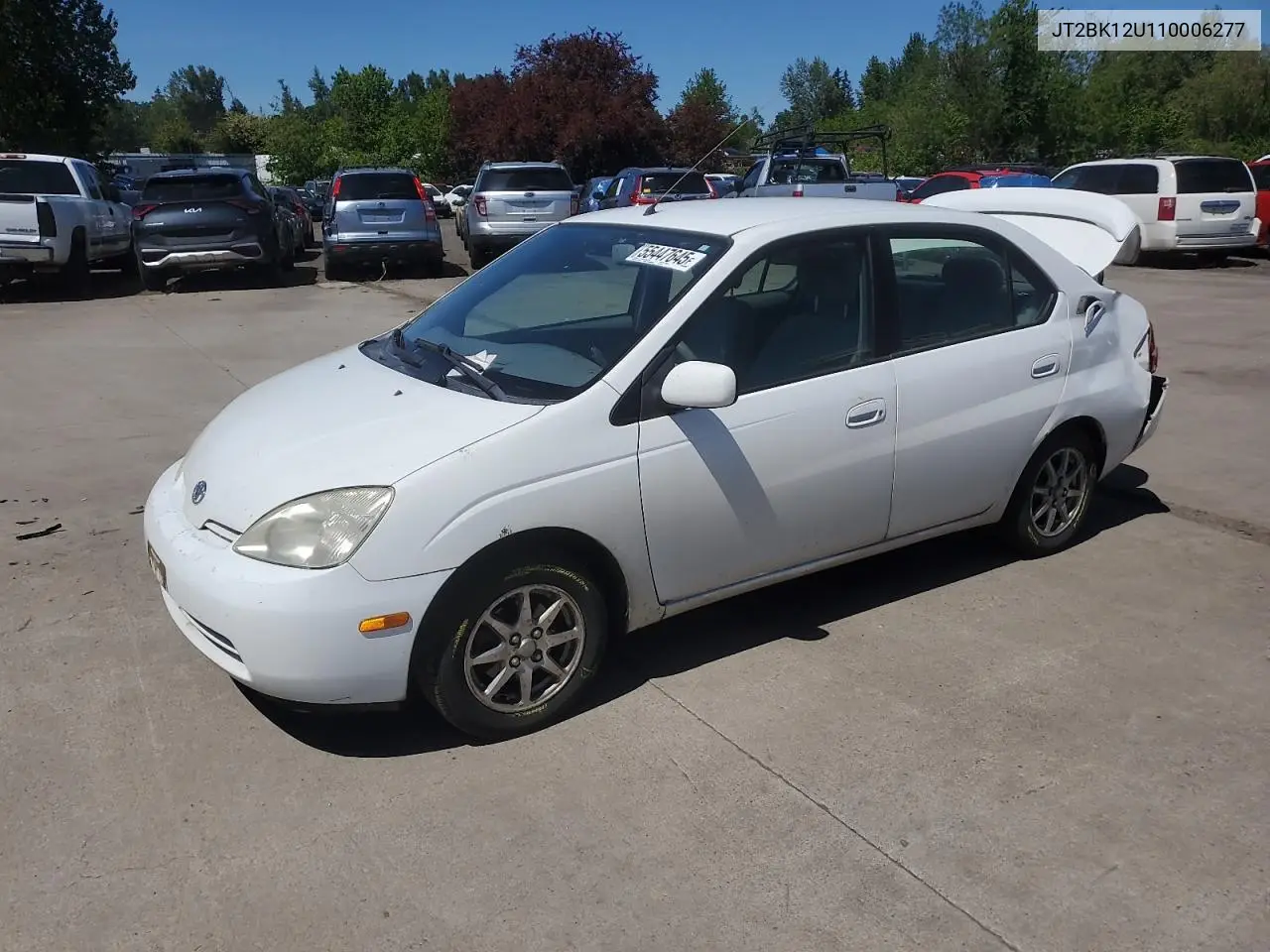 2001 Toyota Prius VIN: JT2BK12U110006277 Lot: 55447645