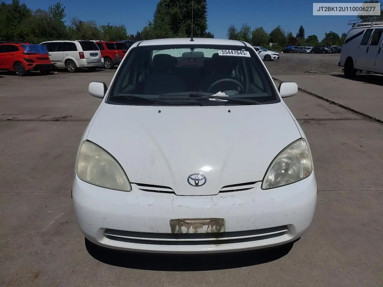 2001 Toyota Prius VIN: JT2BK12U110006277 Lot: 55447645