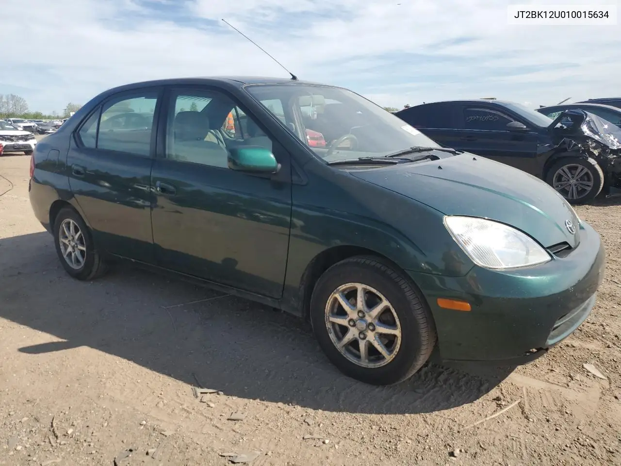 2001 Toyota Prius VIN: JT2BK12U010015634 Lot: 56047855