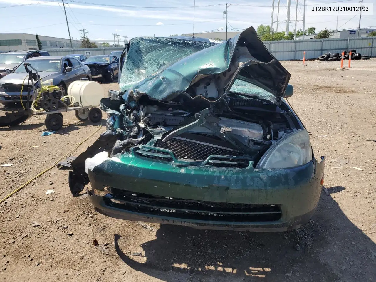 2001 Toyota Prius VIN: JT2BK12U310012193 Lot: 59108575