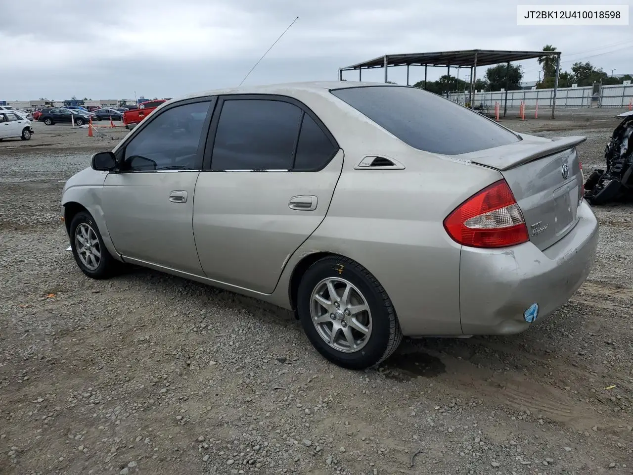 2001 Toyota Prius VIN: JT2BK12U410018598 Lot: 59821545