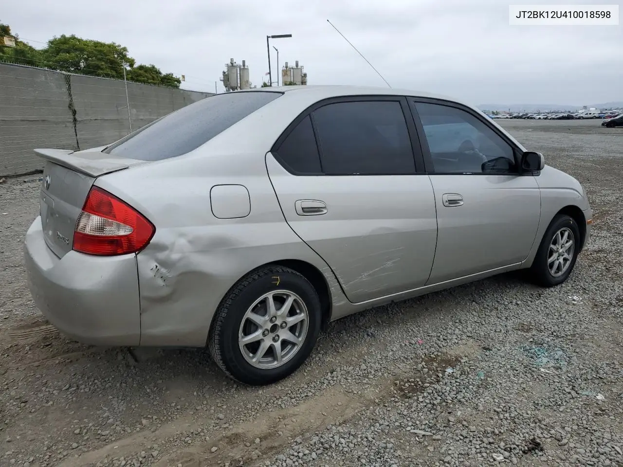 2001 Toyota Prius VIN: JT2BK12U410018598 Lot: 59821545