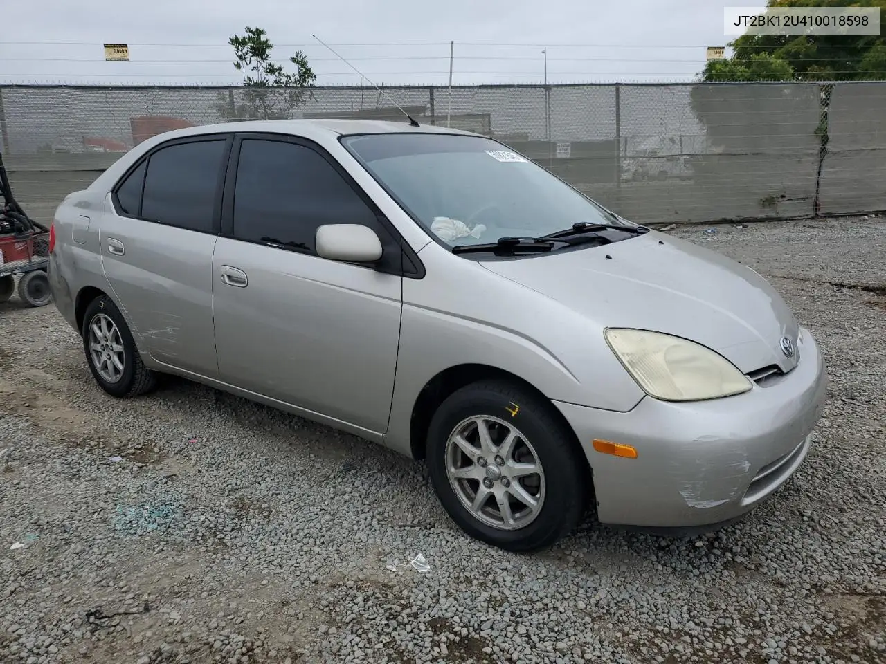 2001 Toyota Prius VIN: JT2BK12U410018598 Lot: 59821545
